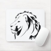 ライオントリバル001 マウスパッド (マウス)