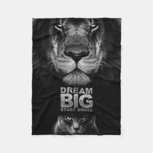 ライオンドリームBIGスタート小 フリースブランケット