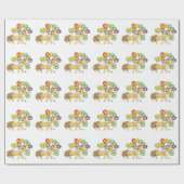 ライオンハッピーバースデーラッピング紙 ラッピングペーパー (フラット)