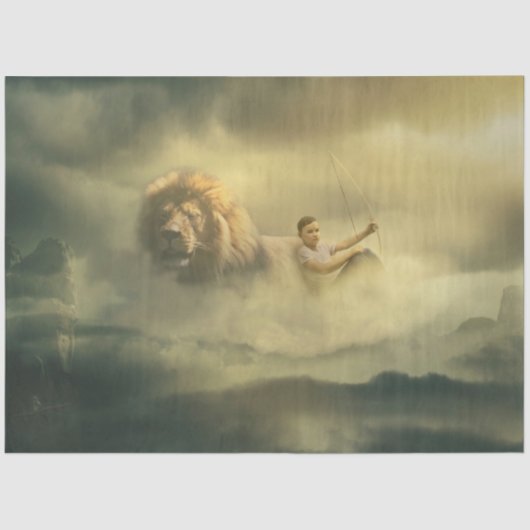 ライオンハートデコペティッシュペーパー 薄葉紙 (正面)