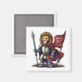 ライオンハート マグネット (正面/裏面)