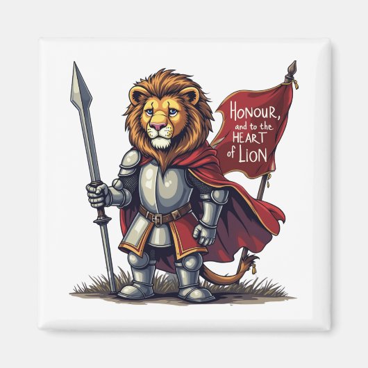 ライオンハート マグネット (正面)