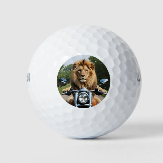 ライオンバイク ゴルフボール (正面)