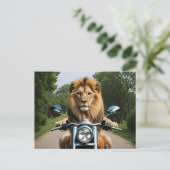 ライオンバイク シーズンポストカード (スタンド正面)