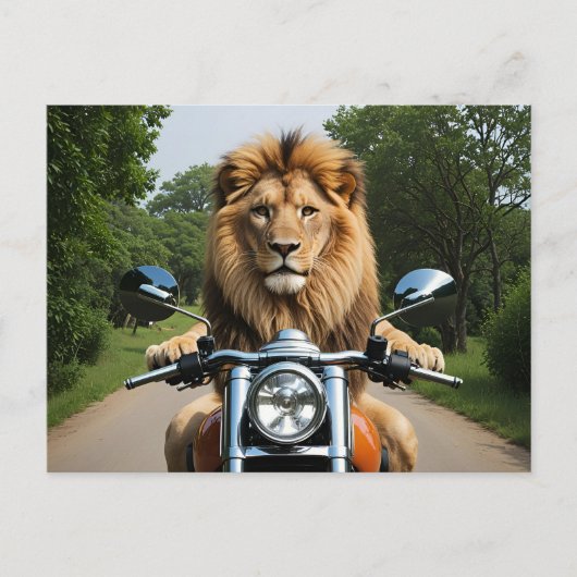 ライオンバイク シーズンポストカード (正面)