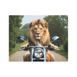ライオンバイク メタルプリント