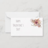 ライオンバレンタインデーバレンタイン ノートカード (裏面)