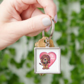 ライオンバレンタインデー キーホルダー (手)