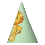 ライオンバースデーパーティサファリ パーティーハット (右)