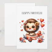 ライオンパイロット お誕生日 (正面/裏面)