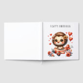 ライオンパイロット お誕生日 ゲストブック (全面)