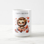 ライオンパイロット お誕生日 コーヒーマグカップ (中央)