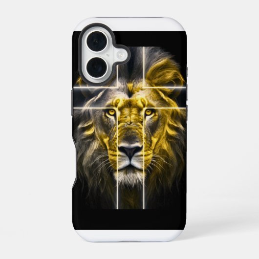 ライオンパワー iPhone 16ケース (裏面)