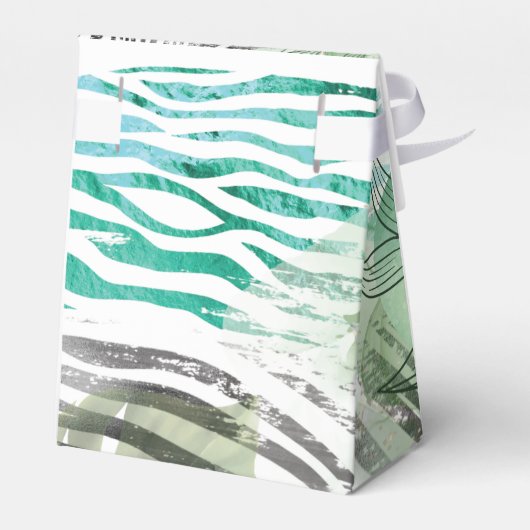 ライオンパーソナライズされたワイルド5誕生日 フェイバーボックス (裏面サイド)