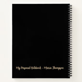 ライオンパーソナライズされた手帳イエス様が主 ノートブック (裏面)