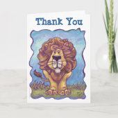 ライオンパーティーセンター サンキューカード (正面)