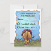 ライオンパーティーセンターRSVP 出欠カード (裏面)