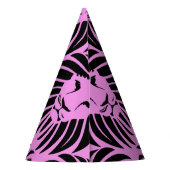 ライオンパーティーハットピンク パーティーハット (裏面)