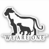 ライオンファミリー シール (正面)