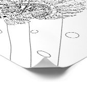 ライオンフィッシュ大人の着色ポスター ポスター (角)