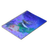 ライオンフィッシュ水族館フィッシュパープルプテロイゼブラフィッシュ ノートブック (左側)