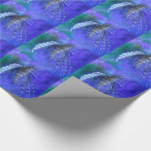 ライオンフィッシュ水族館フィッシュパープルプテロイゼブラフィッシュ ラッピングペーパー (角)