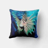 ライオンフィッシュ美しい クッション (裏面)