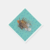 ライオンフィッシュ スタンダードカクテルナプキン (角)