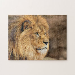 ライオンフォトポートレート ジグソーパズル