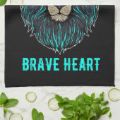 ライオンブレイブハート キッチンタオル (折り畳み)