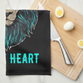 ライオンブレイブハート キッチンタオル (四つ折り)