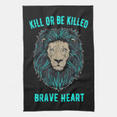 ライオンブレイブハート キッチンタオル (縦)