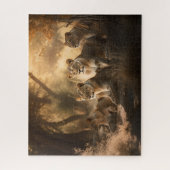 ライオンプライドシェードジグソーパズル ジグソーパズル (縦)