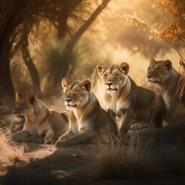 ライオンプライドシェードジグソーパズル ジグソーパズル