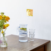 ライオンプリスカラフルマティックポップ・アートのアートデザイン-62501 箔ポスター (レイダウン (キッチン))