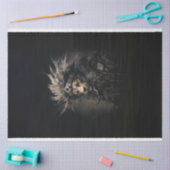 ライオンヘアドレザージャケットデコップページ 薄葉紙 (クラフト)