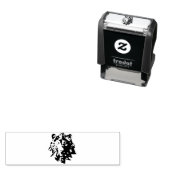 ライオンヘッドセルフインキングゴムスタンプ セルフインキングスタンプ (インサイチュ)