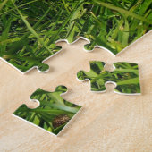 ライオンヘッドホランドミニロップバニーウサギ ジグソーパズル (側面)