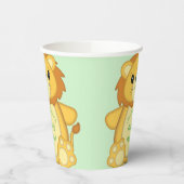 ライオンベビーシャワーサファリ 紙コップ (左)