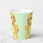 ライオンベビーシャワーサファリ 紙コップ (右)