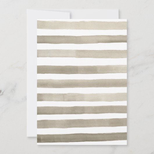 ライオンベビーシャワー招待状 – ジャングルアニマルテーマ 招待状 (裏面)