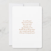 ライオンベビーシャワー(郵送) 招待状 (裏面)