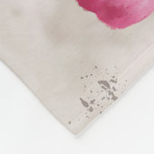 ライオンベビーライオンウォーターカラー フリースブランケット (角)