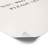 ライオンベビー雲気球おむつラッフル ポスター (コーナー)