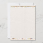 ライオンボーイファースト誕生日パーティーへの招待 招待状 (裏面)