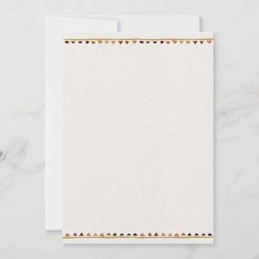 ライオンボーイファースト誕生日パーティーへの招待 招待状 (裏面)