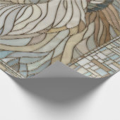 ライオンポートレートモザイクアート ラッピングペーパー (角)