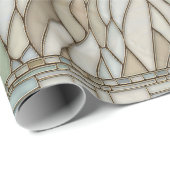 ライオンポートレートモザイクアート ラッピングペーパー (ロールコーナー)