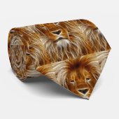 ライオンポートレート ネクタイ (ロール)