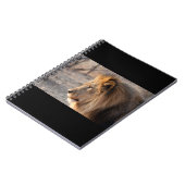 ライオンポートレート ノートブック (左側)